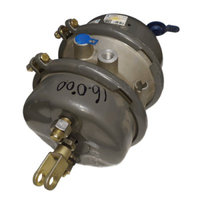 Новый энергоаккумулятор в сборе средний с длинным штоком HOWO WG9000360108 в РК: вид 3